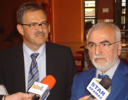 Επίσκεψη του μεγαλομετόχου του ΠΑΟΚ Ιβάν Σαββίδη στη Δράμα