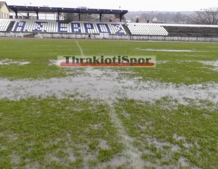 Αναβλήθηκε επισήμως το παιχνίδι της Δόξας στο Σουφλί