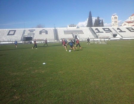 Ξεκίνησε η προετοιμασία για την αναμέτρηση με την Καβάλα