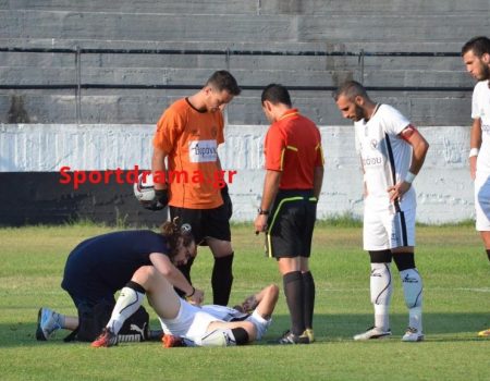 Εξάρθρωση της ωμοπλάτης για τον Λάζαρο Χαριτωνίδη…