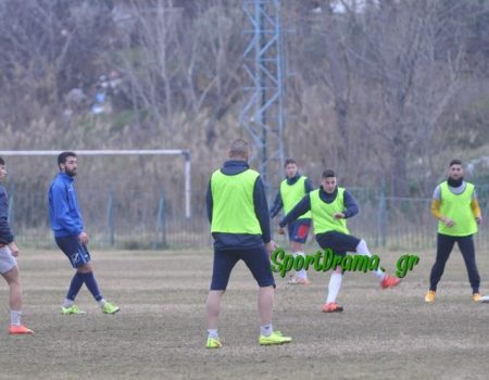 Η SportDrama.gr στην σημερινή προπόνηση του Εθνικού Ν Αγιονερίου (VIDEO)