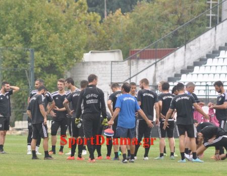 Γρήγορο γκολ με πίεση και ταχύτητα θέλει ο Βασιλακάκης