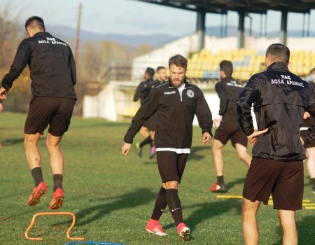Με την παρουσία του Γιάννη Μπύρου η σημερινή προπόνηση