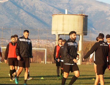 Στο Νικοτσάρα η σημερινή προπόνηση