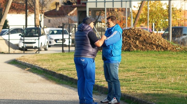 Παρέμβαση αποφόρτισης του Γιάννη Μπύρου στην προπόνηση