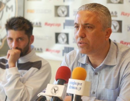 Η συνέντευξη τύπου με Αιγινιακό