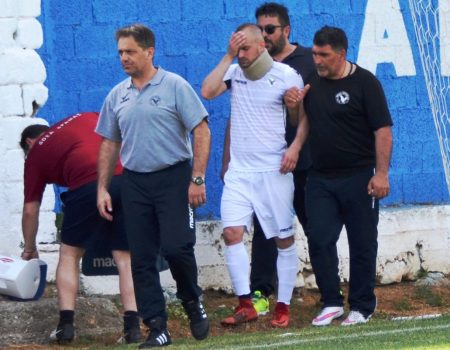Διάσειση ο  Λευτέρης Ματσούκας που υπόγραψε για να φύγει από το νοσοκομείο της Λάρισας