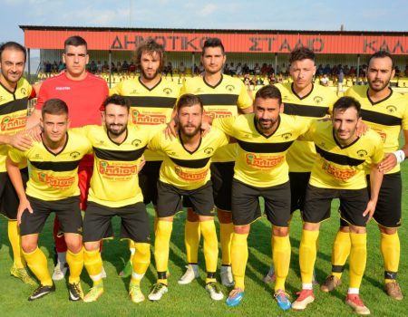 Ισόπαλια (2-2) για το Καλαμπάκι μέσα στη Χρυσούπολη