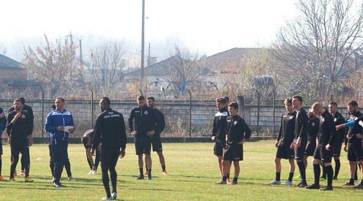 Προπόνηση στο Μεγαλόκαμπο