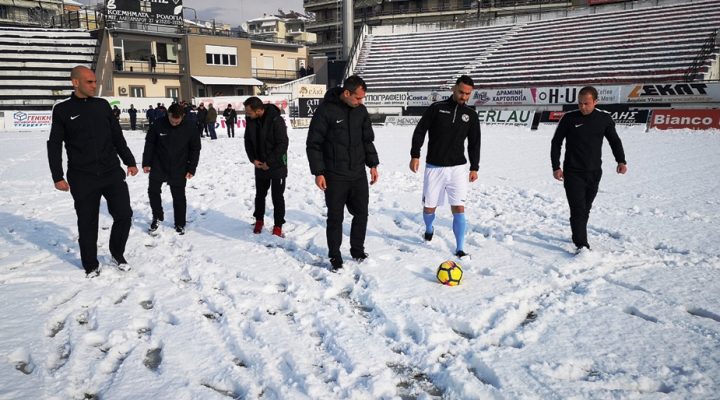 Ολοκληρώθηκε η αναβολή του αγώνα (φωτορεπορτάζ)