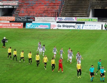 Live: Δόξα Δράμας – Εργοτέλης 1-2