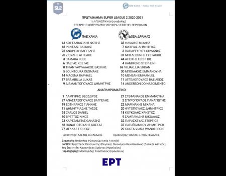 LIVE!!! XANIA  ΔΟΞΑ 1-0   ΤΕΛΙΚΟ