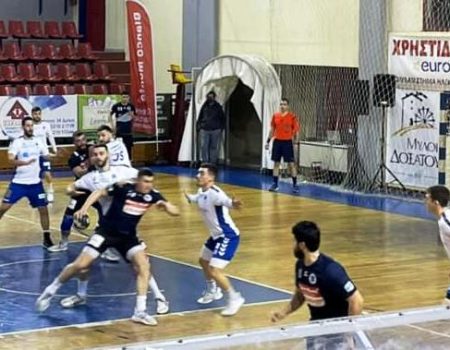 Handball Premier (5η αγωνιστική πλέι οφ): ΔΡΑΜΑ ’86 – ΙΩΝΙΚΟΣ    26-28