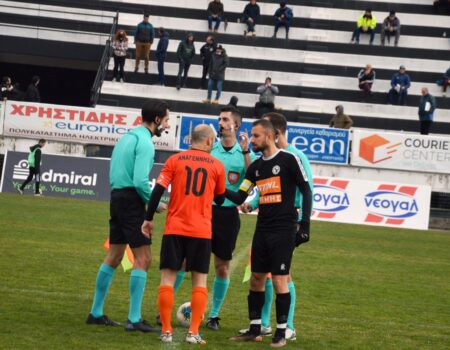 Ο αξιολογημένος διαιτητής Γιώργος Παπαδόπουλος από τη Θεσσαλονίκη σφυρίζει στην Ξάνθη