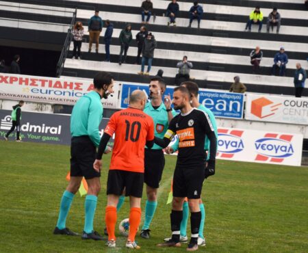 Ο αξιολογημένος διαιτητής Γιώργος Παπαδόπουλος από τη Θεσσαλονίκη σφυρίζει στην Ξάνθη