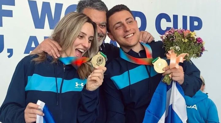 Άννα Κορακάκη: Χρυσό μετάλλιο μαζί με τον αδερφό της, Διονύση, στο Παγκόσμιο του Μπακού!