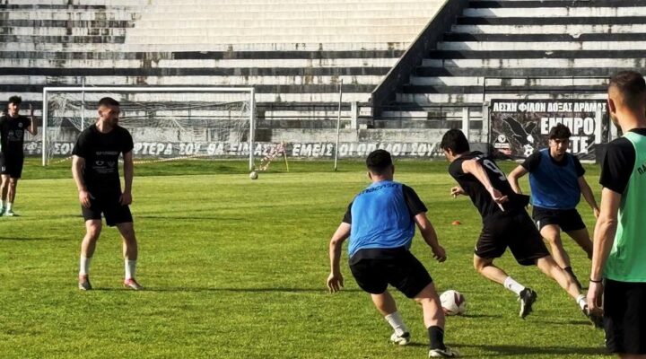 Στην τελική ευθεία η προετοιμασία των μαυραετών για την πρεμιέρα των μπαράζ στην Αλεξανδρούπολη τέτοιο