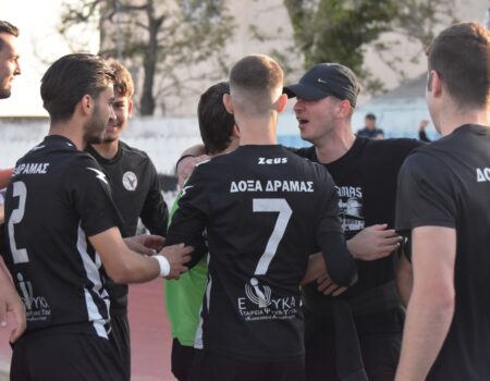 Αλέξης Κόντος: “Όλοι οι παίκτες της ομάδας είναι δραμινοί, είναι φίλαθλοι της Δόξας”.