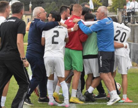 Δόξα Δράμας – Αετός Οφρυνίου 2-1: Φάσεις και γκολ και η συνέντευξη Τύπου (Βίντεο)