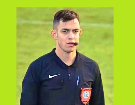 Ο Χρήστο Αγρίμης από την Μακεδονία σφυρίζει μέσα στο Οφρύνιο