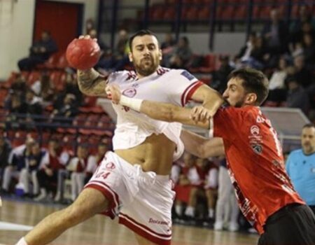 Handball Premier: Δράμα- Ολυμπιακός  22-32