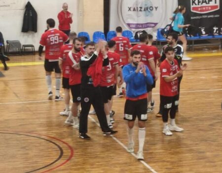 Η Δράμα 86 νίκησε τον Λεωνίδα Αγίων Αναργύρων 35-25 και προκρίθηκε στα προημιτελικά του κυπέλου