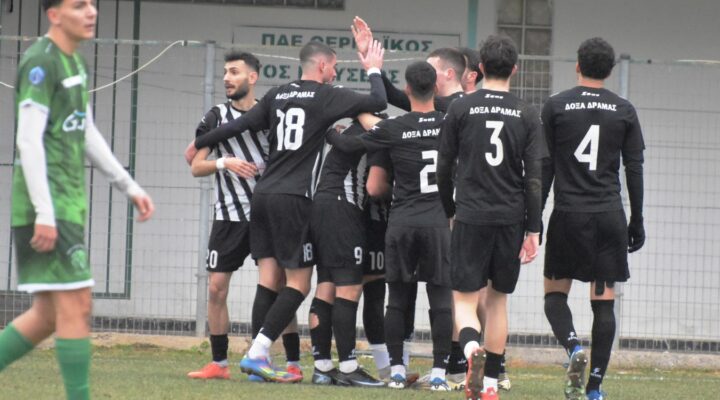 Θερμαϊκός Θέρμης – Δόξα Δράμας 0-1: Φάσεις και γκολ
