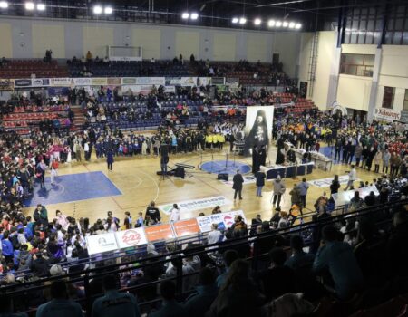 Μήνυμα ελπίδας και πνευματικής άθλησης στην 1η «Γιορτή Αθλητιώσας Νεολαίας» από τη Μητρόπολη Δράμας