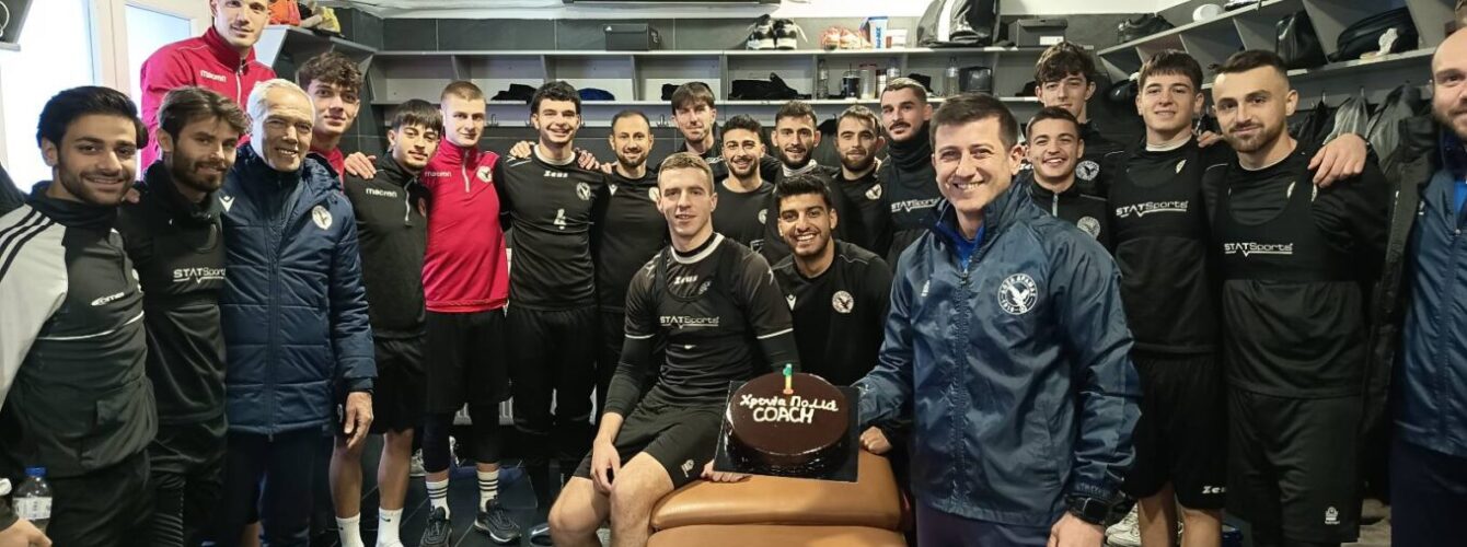 Τα γενέθλια του προπονητή των “μαυραετών” Γιώργου Αγγελίδη