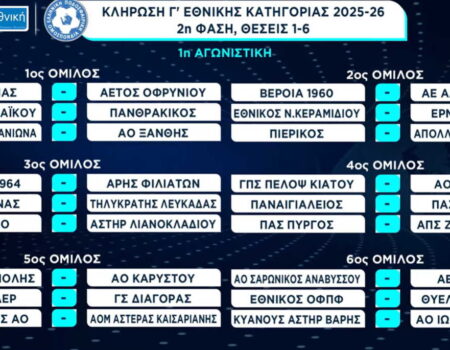 Το πρόγραμμα των “Μαυραετών”