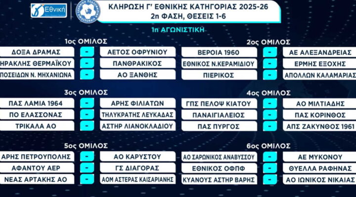 Το πρόγραμμα των “Μαυραετών”