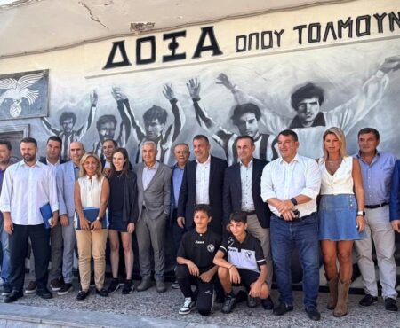 Ανακοίνωση Βρούτση για αντικατάσταση του χλοοτάπητα ενώ σε αναμονή θα είναι ο φάκελος του ηλεκτροφωτισμού