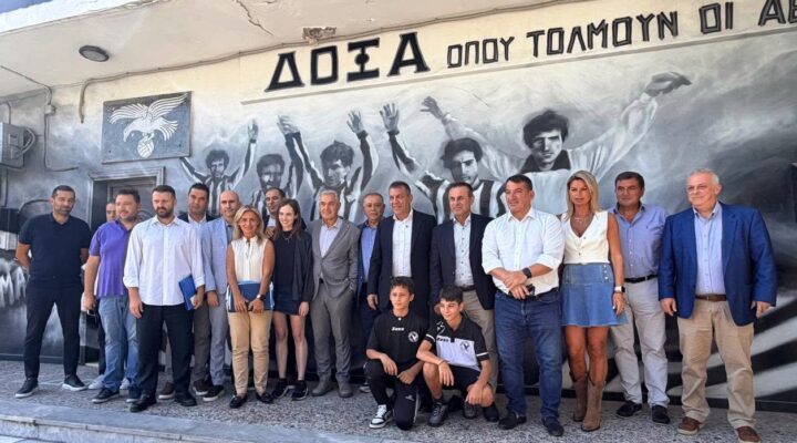 Ανακοίνωση Βρούτση για αντικατάσταση του χλοοτάπητα ενώ σε αναμονή θα είναι ο φάκελος του ηλεκτροφωτισμού